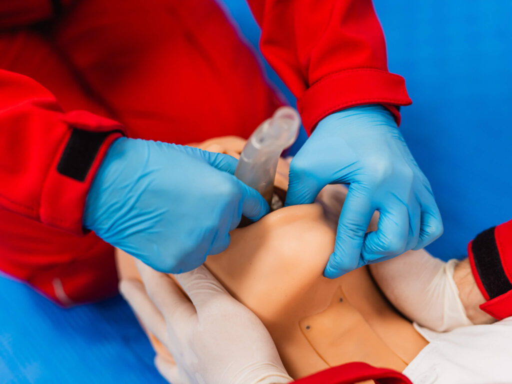 Cpr training scenario
