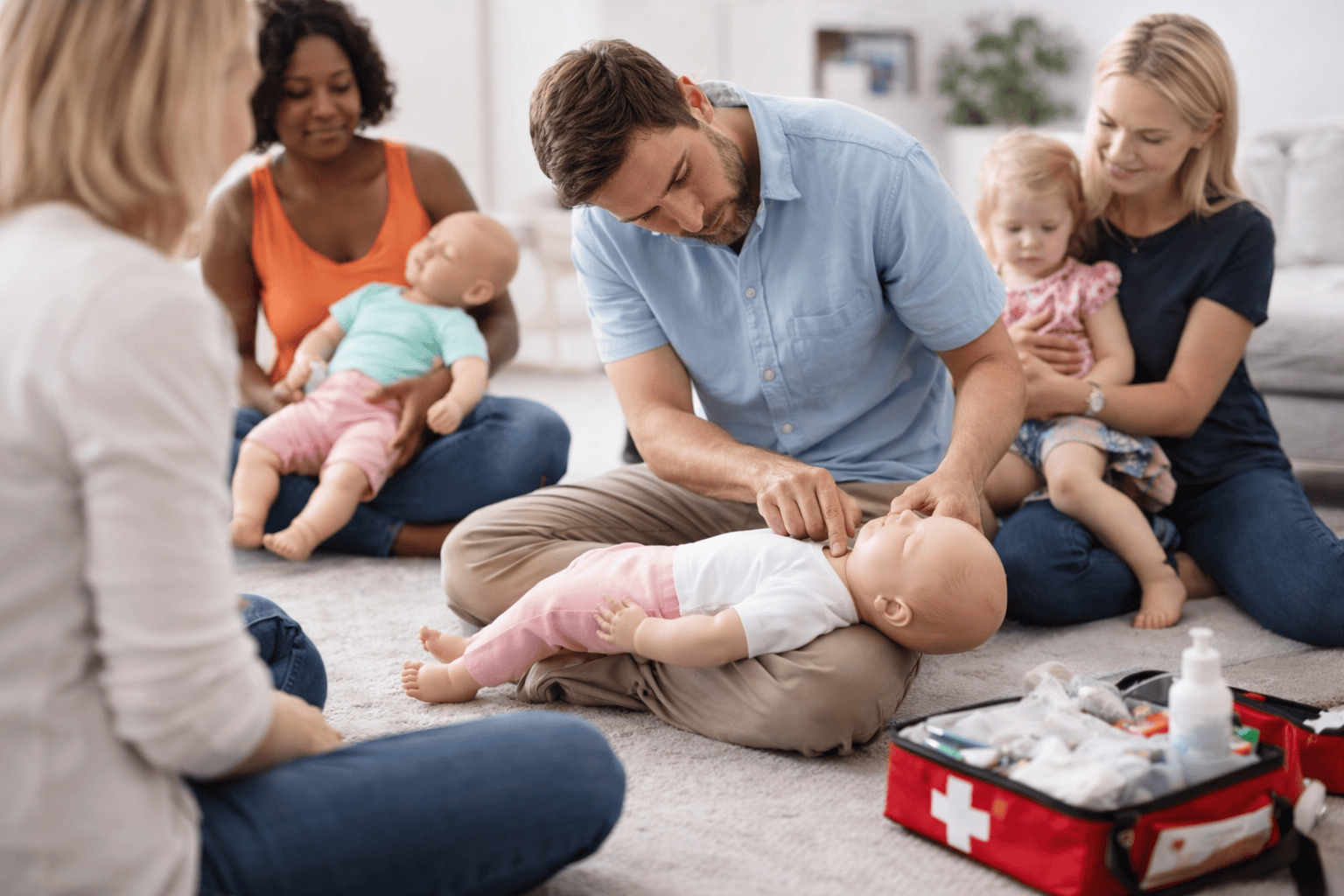 Baby and toddler first aid training for parents and carers